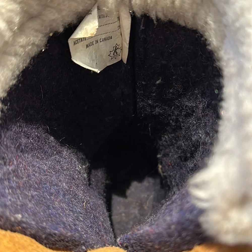 VTG Sorel Made in Canada snow boots Buffalo Kaufman
